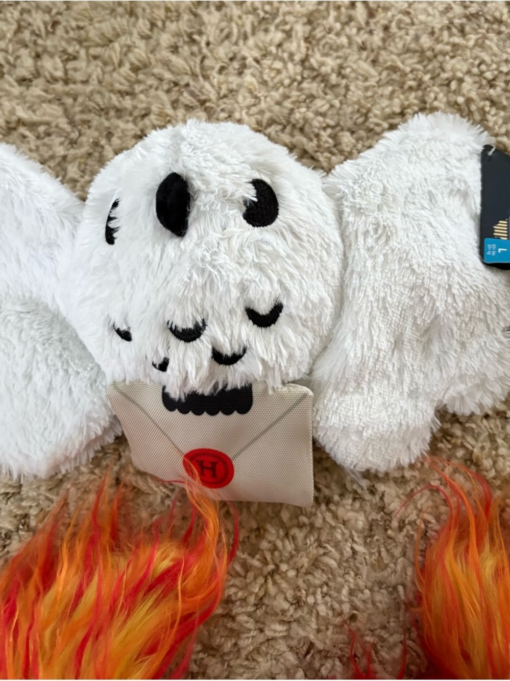 Bark Hedwig the Owl Dog Toy